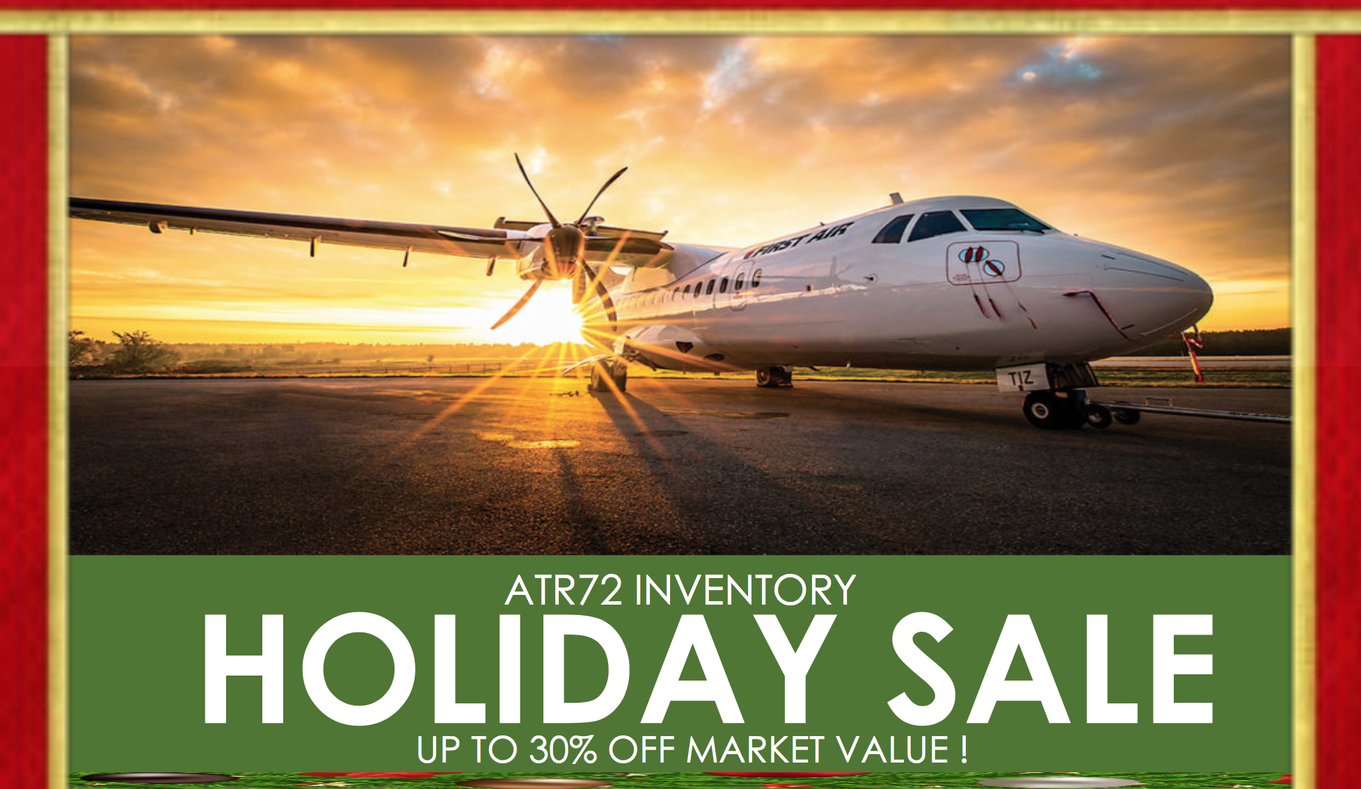 ATR72 Inventory Holiday Sale